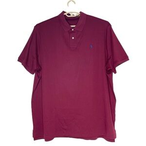 Polo Ralph Lauren Magenta Polo Shirt Sz XXL
